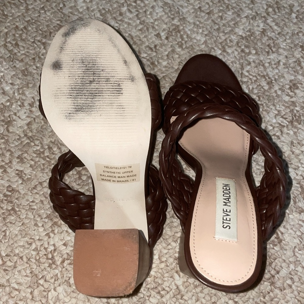 Steve Madden brown heels - Picture 4 of 5